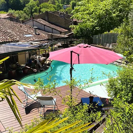 Chez Nanou & Ju, Ste Croix Volvestre Lejlighed *